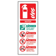 Fire Guidance Sign (Water)