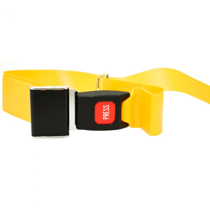 Biosafe Restraint Strap with Seat Belt Buckle