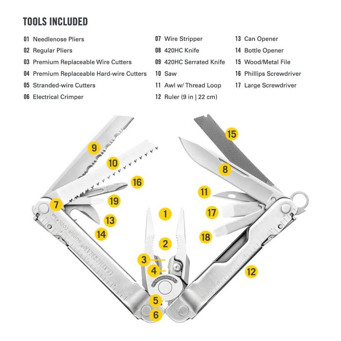 Leatherman Supertool 300 Multi-Tool (w/ Nylon Sheath)