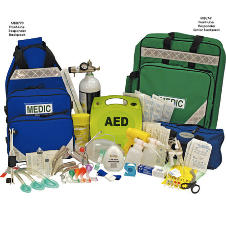 First Responder O2 Kit First Response First Aid Kits | First Responder Bags | MedTree UK