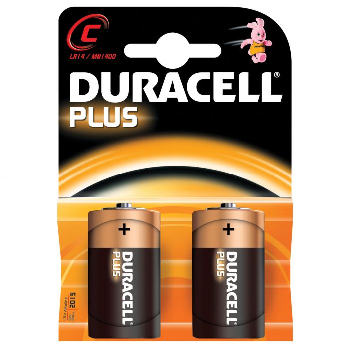 D Batteries (Pack of 2)