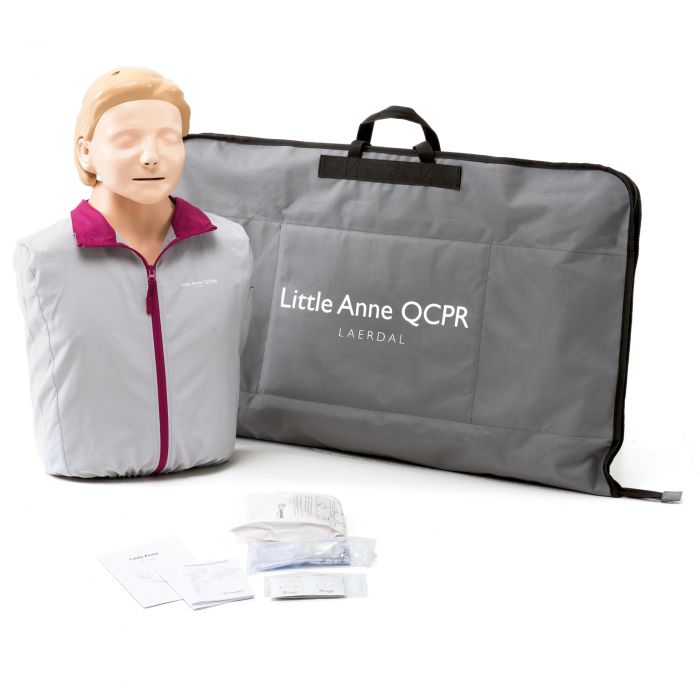 Laerdal Little Anne 人体模型 本体 Laerdal Little Anne QCPR Training Manikin | Free Delivery Over £25