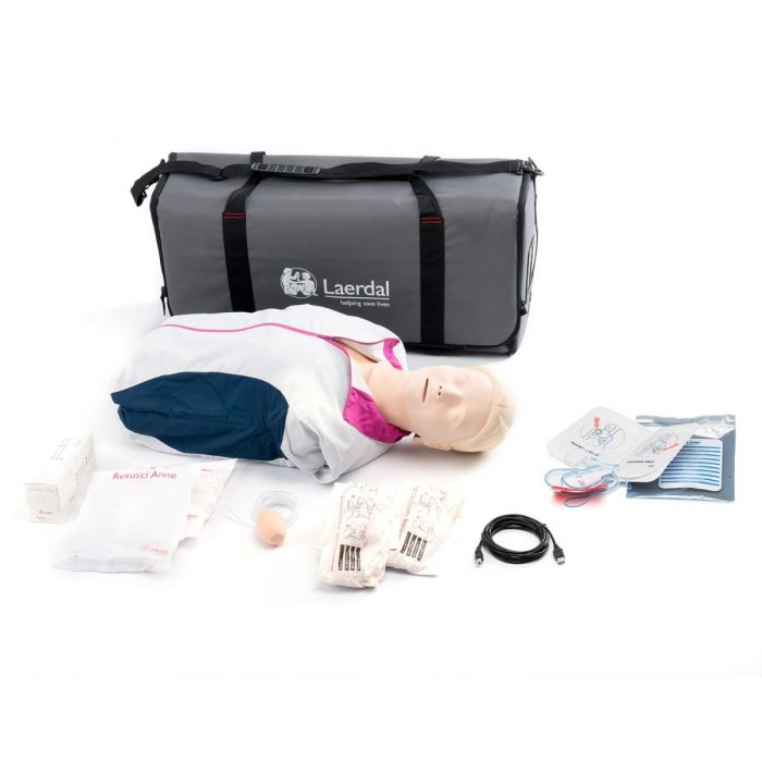 Laerdal Resusci Anne QCPR AED Manikin Rechargeable (Torso)