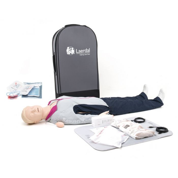 Laerdal Resusci Anne QCPR AED Manikin Rechargeable (Full body)