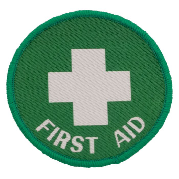 7cm Embroidered Patch (First Aid)