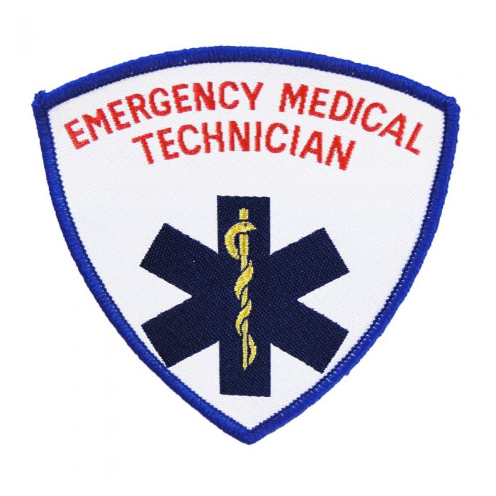 Embroidered Shield (Star of Life - EMT)