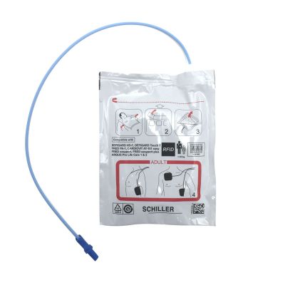 SCHILLER FRED EasyPort Pocket Defibrillator Pads (Adult)