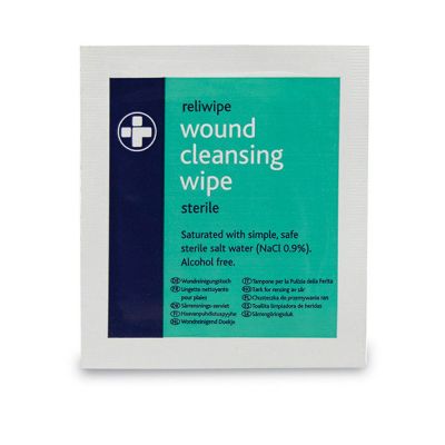 Wound Cleansing Wipes (Pack of 10)