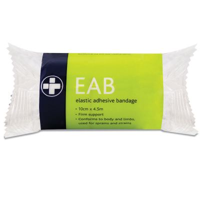Elasticated Adhesive Bandage - 10cm x 4.5m (Single)