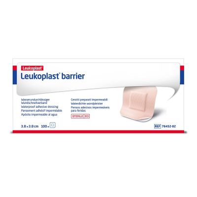 Leukoplast Barrier Dressings - 3.8cm x 3.8cm (Box of 100)