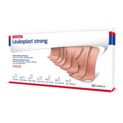 Leukoplast Strong Dressings - Assorted (Box of 126)