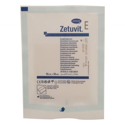 Zetuvit Absorbent Sterile Wound Pad - 10 x 10cm (Single)