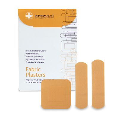 Fabric Plasters - Assorted (Box of 20)