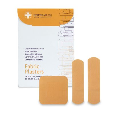 Fabric Plasters - Assorted Wallet (Box of 10)