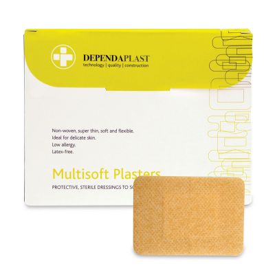 Multisoft Plasters - 7.5 x 5cm (Box of 50)