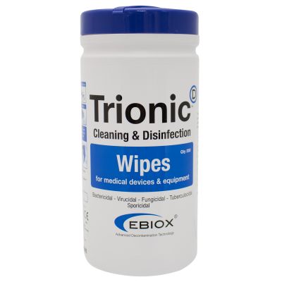 Ebiox Trionic Multi-Surface Cleaning Wipes Drum (200)