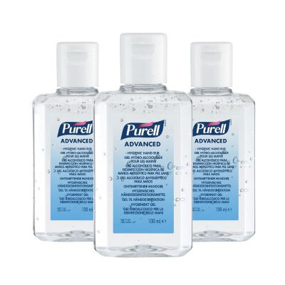 Purell Hygienic Hand Rub - 100ml (Pack of 3)