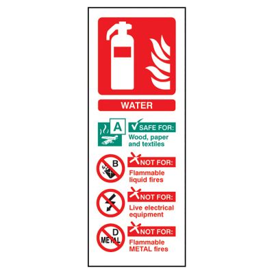 Fire Guidance Sign (Water)